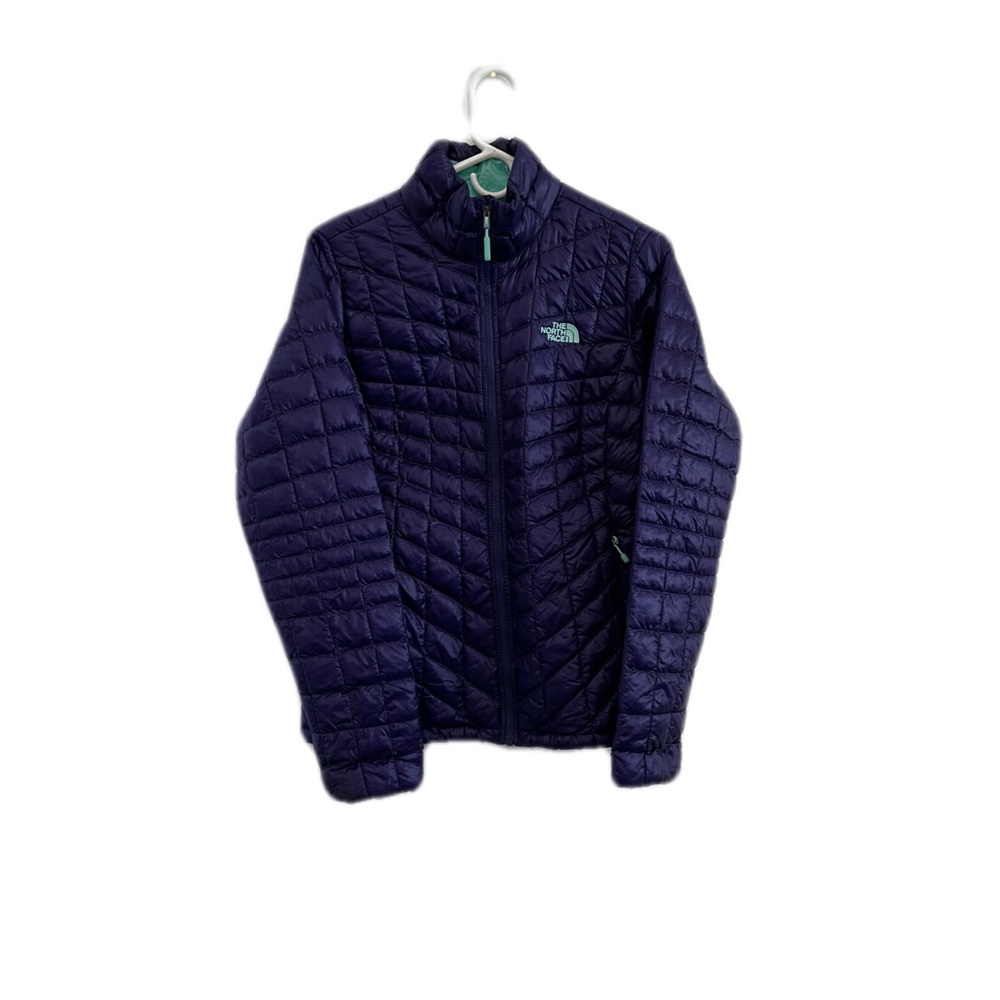 North Face Women’s Thermoball Purple Nano Puffer Jacket